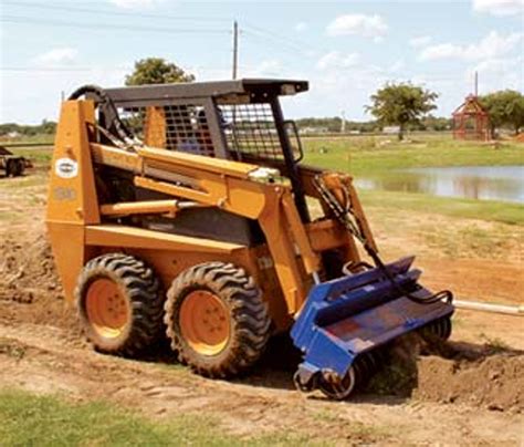 skid steer trench backfiller|trench backfiller attachment.